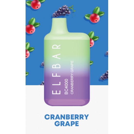 Elfbar 4000 Craberry grape