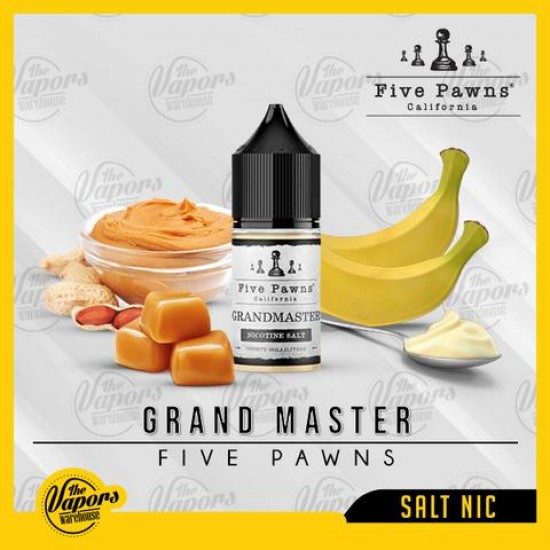 Five Pawns GrandMaster 30ML Salt Premium Likit  en uygun fiyatlar ile ebuhar.netde! Five Pawns GrandMaster 30ML Salt Premium Likit özellikleri, fiyatı, incelemesi, yorumları ve taksit seçenekleri için hemen tıklayın!