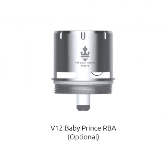 SMOK TFV12 Baby Prince RBA Coil  en uygun fiyatlar ile ebuhar.netde! SMOK TFV12 Baby Prince RBA Coil özellikleri, fiyatı, incelemesi, yorumları ve taksit seçenekleri için hemen tıklayın!