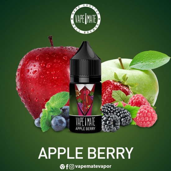 Vape Mate Apple Berry 30 ML Likit