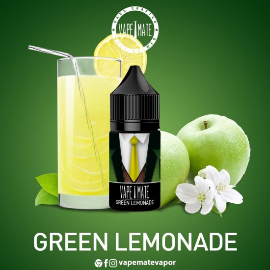 Vape Mate Green Lemonade 30 ML Salt Likit  en uygun fiyatlar ile ebuhar.netde! Vape Mate Green Lemonade 30 ML Salt Likit özellikleri, fiyatı, incelemesi, yorumları ve taksit seçenekleri için hemen tıklayın!